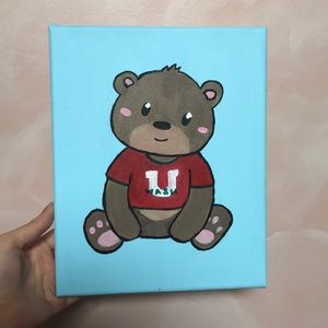 College Mascot Canvas Painting ADD-ON
